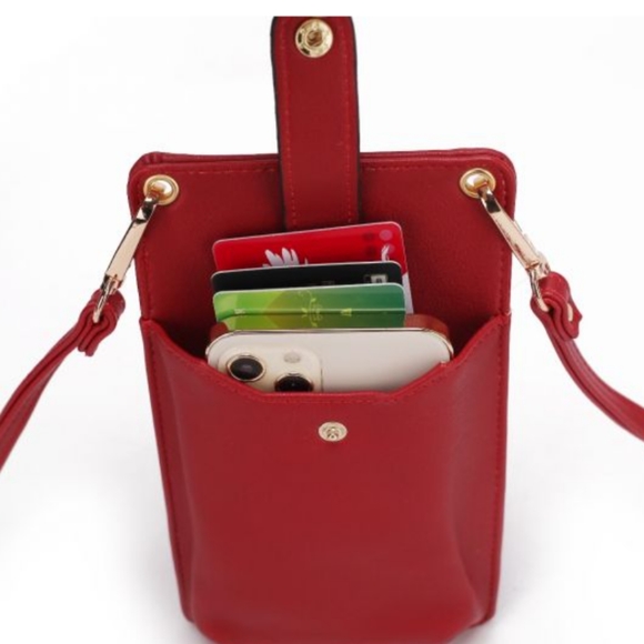 MKF Collection Hailey Smartphone Convertible Crossbody Bag - 2 piece set - Picture 12 of 14